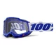 Motocross szemüveg 100% Accuri 2 - Mifflin sötétkék, átlátszó plexi
