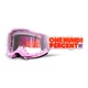Motocross szemüveg 100% Accuri 2 - Mifflin sötétkék, átlátszó plexi