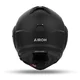 Felnyitható bukósisak AIROH MATHISS 2 Color P/J fekete, Pinlock fólia, nagy állnyitó gomb, plexiüveg karcolásgátló bevonattal
