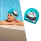 Gyerek úszósapka inSPORTline Swimino, könnyű és strapabíró anyag, aranyos kialakítás, könnyen felhelyezhető - Panda