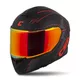 Motoros bukósisak Cassida Integral GT 2.1 Flash matt fekete/metál piros/sötét szürke, üvegszálas kompozit héj, SOS rendszer, ECE 22.06 típusjóváhagyás