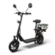 Elektromos roller W-TEC Billar III 500W 12", összecsukható kialakítás, 30 km-es hatótávolság, jóváhagyással rendelkező hátsó világítás - fekete