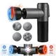 Hideg/meleg masszázspisztoly inSPORTline IceBlaze, 2400 mAh, 1600-2800 fordulat/perc, 6 mm lökethossz, 5 sebességfokozat, 5 fűtési és hűtési fokozat