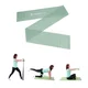 Fitnesz gumiszalag inSPORTline Clingy 170cm/3 kg menta, széles körű felhasználási és rögzítési lehetőség, folyamatos ellenállás, nedvességállóság