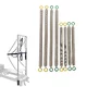 Tartalék rugókészlet inSPORTline Comfolder EVO Pilates reformer toronyhoz, 8 db a csomagban, optimális ellenállás