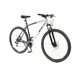 Férfi hegyikerékpár Olpran ASTACUS Man 29", könnyű alumínium váz, Shimano alkatrészek, 21 fokozat, Shimano hátsó váltó, 160 mm-es tárcsák - szürke/sötétpiros