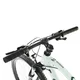 Férfi hegyikerékpár Olpran ASTACUS Man 29", könnyű alumínium váz, Shimano alkatrészek, 21 fokozat, Shimano hátsó váltó, 160 mm-es tárcsák - szürke/sötétpiros