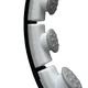 Hullahopp karika súllyal inSPORTline Weight Hoop Feel 69-108 cm