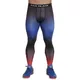 Férfi/fiú sport leggings BAS BLACK Quantum - kék-piros - kék-piros