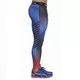 Férfi/fiú sport leggings BAS BLACK Quantum - kék-piros