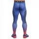 Férfi/fiú sport leggings BAS BLACK Quantum - kék-piros
