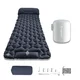 Felfújható matrac inSPORTline Soultea mini pumpával 190x60x6 cm, alacsony súly, kompakt méretek, hatékony szigetelés, javítófolt, 40D nylon