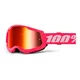 Motocross szemüveg 100% Strata 2 New Mirror, szellőzési technológia, széles látószög, párásodásgátló