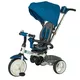 Gyerek tricikli toló rúddal Coccolle Urbio - kék - kék