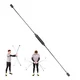 Erősítő rúd inSPORTline Flexi Bar Easy - fekete - fekete