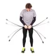 Erősítő rúd inSPORTline Flexi Bar Easy - fekete