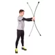 Erősítő rúd inSPORTline Flexi Bar Easy - fekete