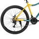 Junior hegyi kerékpár Olpran Strix 26", 140-155 cm, teleszkópos villa, könnyű alumínium váz, 21 fokozatú Shimano váltórendszer
