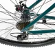 Férfi hegyikerékpár Olpran ASTACUS Man 29", könnyű alumínium váz, Shimano alkatrészek, 21 fokozat, Shimano hátsó váltó, 160 mm-es tárcsák - sötétpiros/fekete
