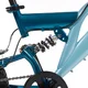 Gyermek teleszkópos kerékpár Olpran Vipera 20", 120-135 cm, 6 sebességes Shimano váltórendszer, első és hátsó V-fékek, Hi-Ten acélszerkezet - fehér/petrolkék