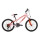 Gyermekkerékpár Olpran Papilio 20" - 2026-os modell, 125-145 cm, 13"-es HI-TEN acél váz, 6 sebességes Shimano váltó, Shimano hátsó váltó - rózsaszín - rózsaszín
