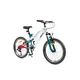 Gyermek teleszkópos kerékpár Olpran Vipera 20", 120-135 cm, 6 sebességes Shimano váltórendszer, első és hátsó V-fékek, Hi-Ten acélszerkezet - fehér/petrolkék