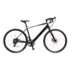 Gravel elektromos kerékpár Olpran e-Gravel 28" 360Wh - 2026-os modell, hatótávolság akár 90 km, Jabo 100SX hátsó motor, Kenda 700x38C gumiabroncsok - szürke/fekete - szürke/fekete
