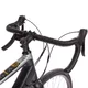 Gravel elektromos kerékpár Olpran e-Gravel 28" 360Wh - 2026-os modell, hatótávolság akár 90 km, Jabo 100SX hátsó motor, Kenda 700x38C gumiabroncsok - szürke/fekete