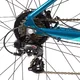Gravel elektromos kerékpár Olpran e-Gravel 28" 360Wh - 2026-os modell, hatótávolság akár 90 km, Jabo 100SX hátsó motor, Kenda 700x38C gumiabroncsok - szürke/fekete