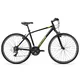 Férfi cross kerékpár Cyclision Zodin 5 MK-II 28", Shimano 21 sebességes váltórendszer, SR SUNTOUR M3010 rugós villa, Chaoyang MAKO SHARK gumiabroncsok - Azúr Acél - Éjféli Lime