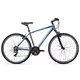 Férfi cross kerékpár Cyclision Zodin 5 MK-II 28", Shimano 21 sebességes váltórendszer, SR SUNTOUR M3010 rugós villa, Chaoyang MAKO SHARK gumiabroncsok - Azúr Acél - Azúr Acél