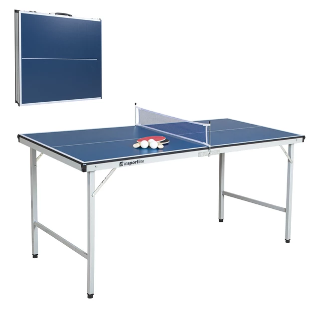 Könnyen felállítható mini pingpongasztal otthoni játékhoz